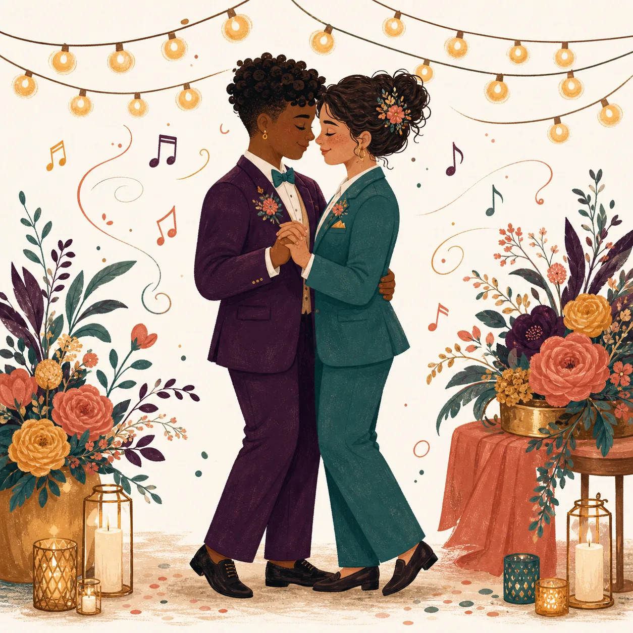A first-dance wedding song