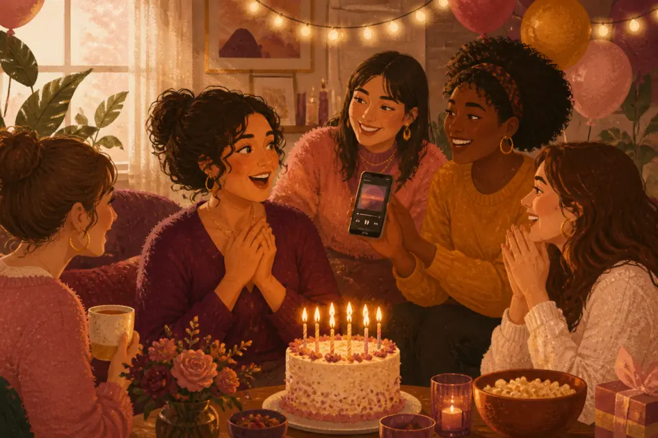 A Happy Birthday Song With Their Name In It — Unlock & share